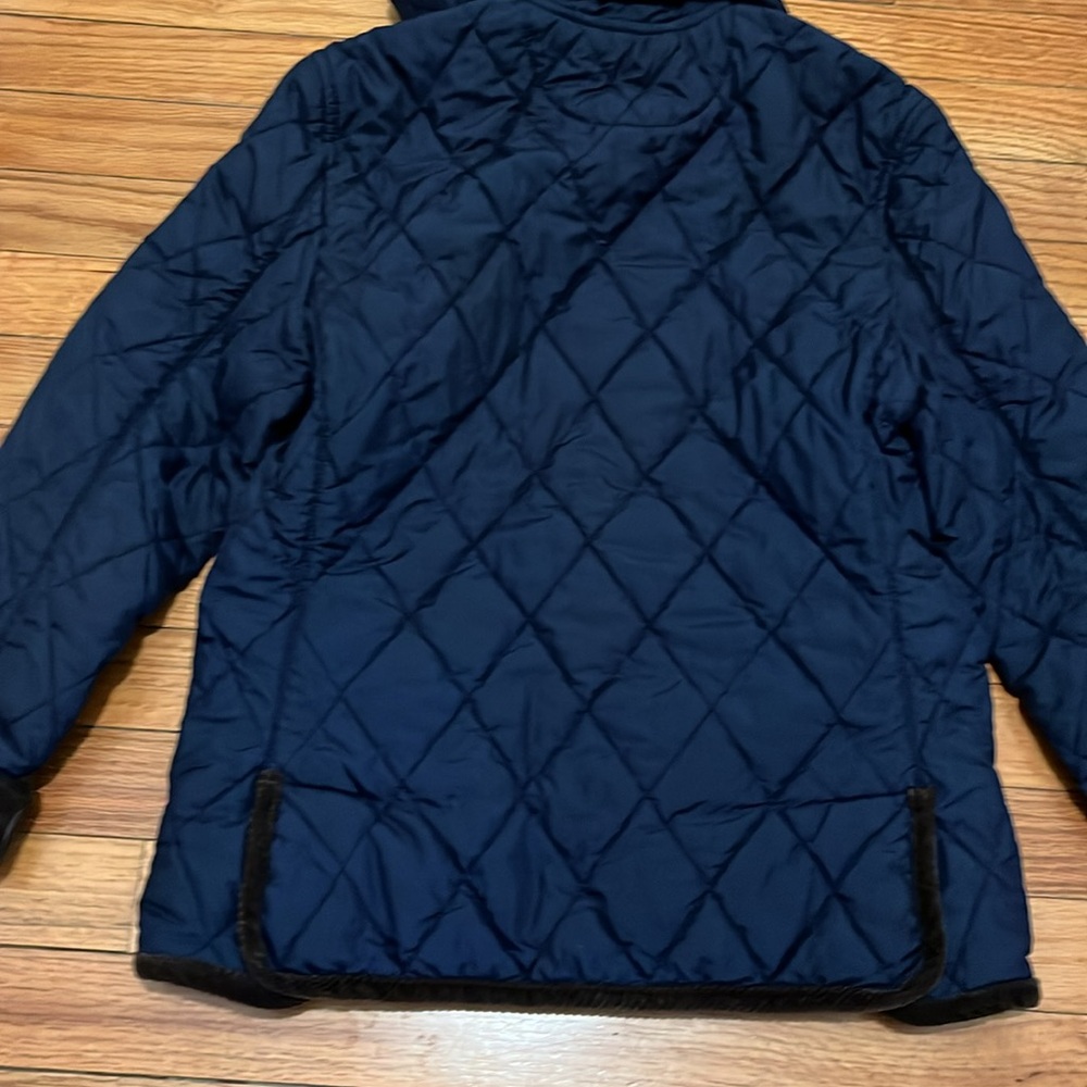 Polo by Ralph Lauren Blue Quilted Kids Jacket - Picture 9 of 10
